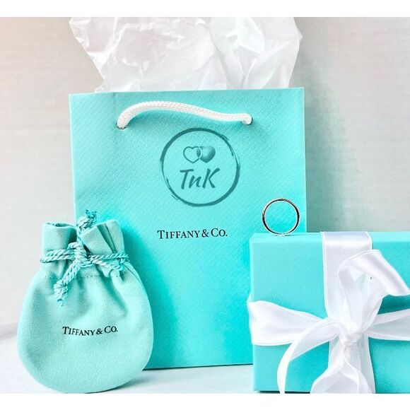 Tiffany & Co. Retired Notes "I Love You" Ring - Sterling Silver - Size 5.5 - Picture 4 of 16